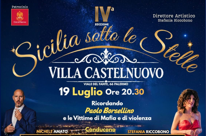Sicilia sotto le stelle: evento in memoria di Paolo Borsellino